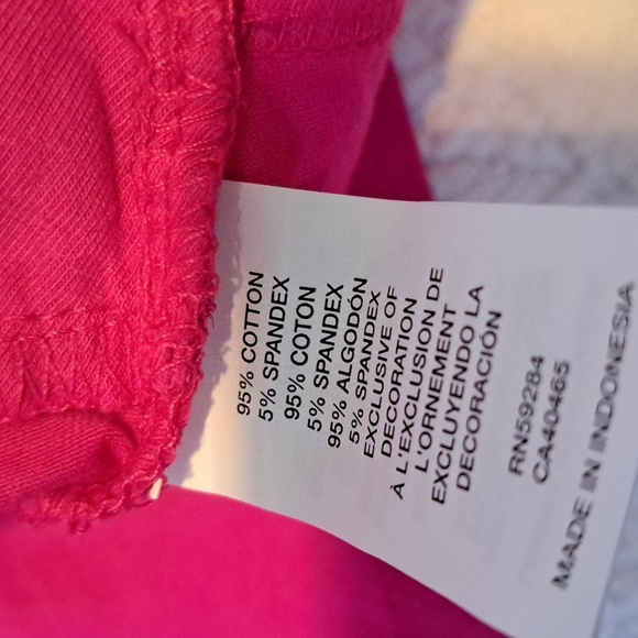 Place girls size 7/8 pink bolero sweater 3/4 sleeve tulle trim, New - Picture 3 of 6